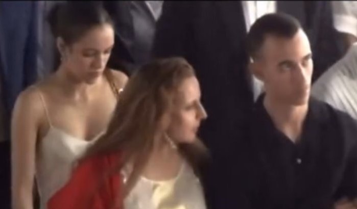Onverwachte verschijning prinses Lalla Salma (video)