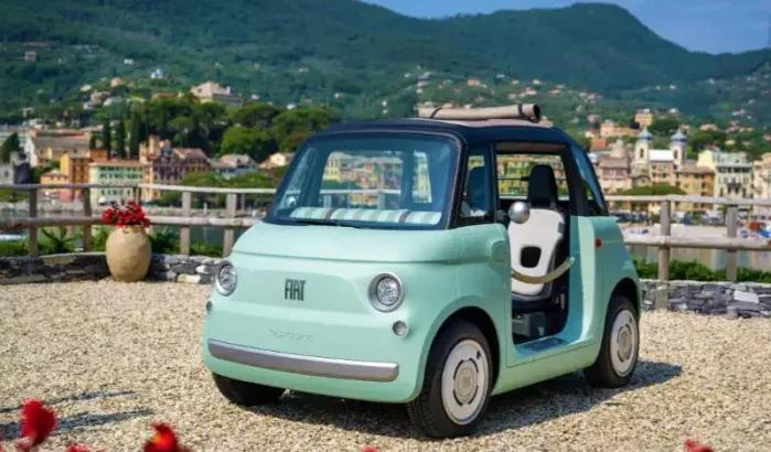 Fiat Topolino, het kleine zusje van de Ami, in Marokko geproduceerd