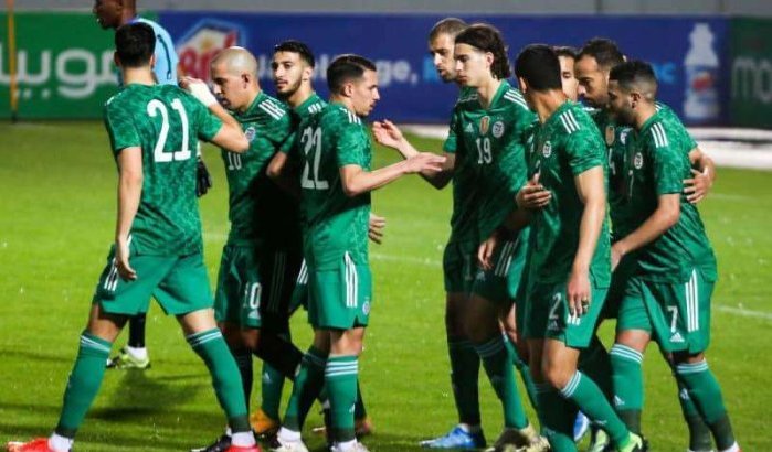 Voetbalwedstrijd Algerijns elftal in Marokko?
