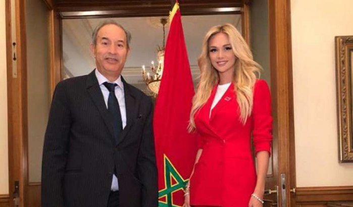 Voormalige Miss Rusland moedigt Marokkanen aan om te komen voor WK-2018 (foto's)
