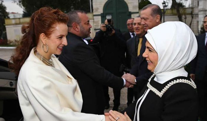 Foto's ontmoeting Mohammed VI en Recep Tayyip Erdoğan