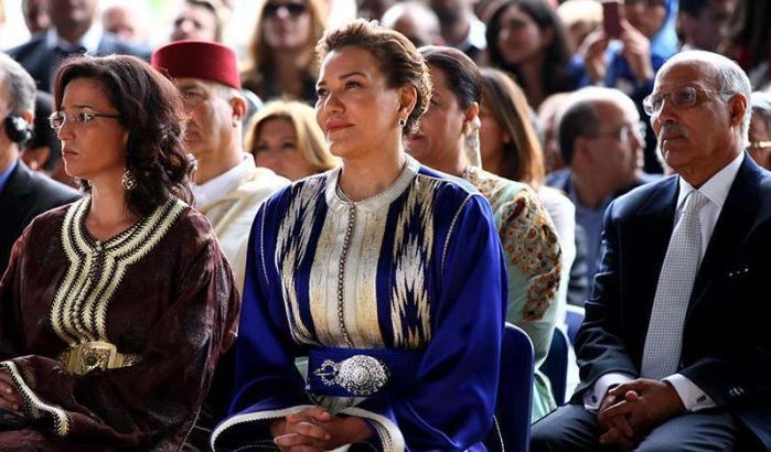 Foto's: Lalla Hasna in Milaan voor Expo 2015