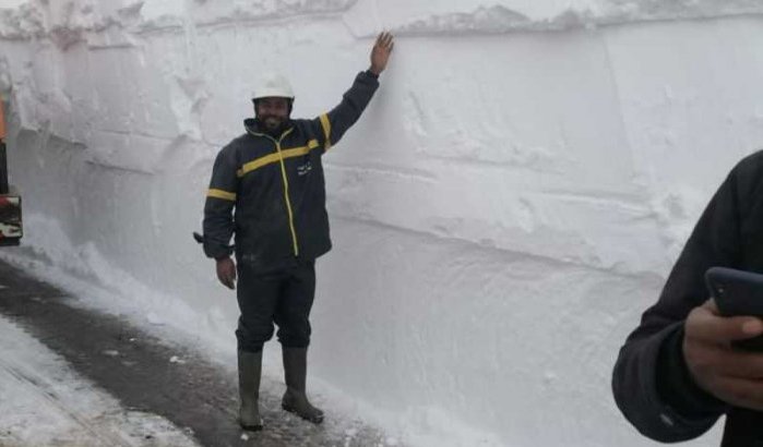 Tot 40 cm sneeuw verwacht in Marokko