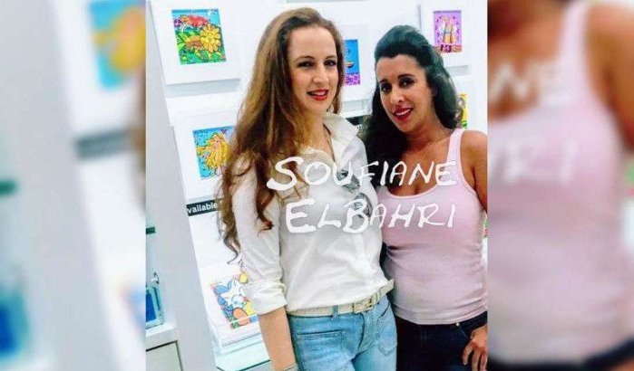 Mooie foto van Lalla Salma in Parijs