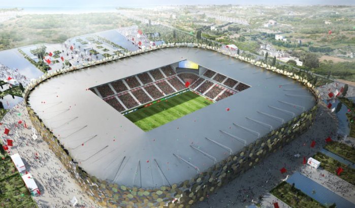 Strijd om WK-finale: megastadion van 110.000 plaatsen in Casablanca