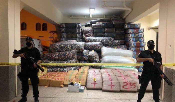 Marokko: ruim 7 ton drugs onderschept