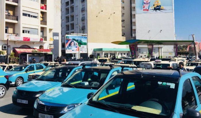 Taxi's Tanger voeren druk op voor hogere prijzen