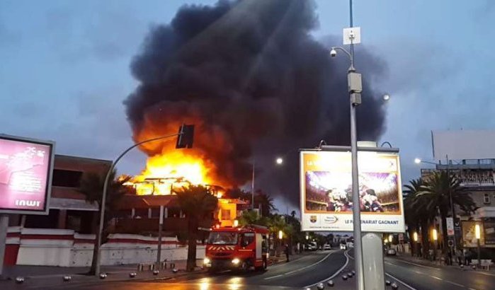 Opnieuw grote brand op zeedijk Casablanca