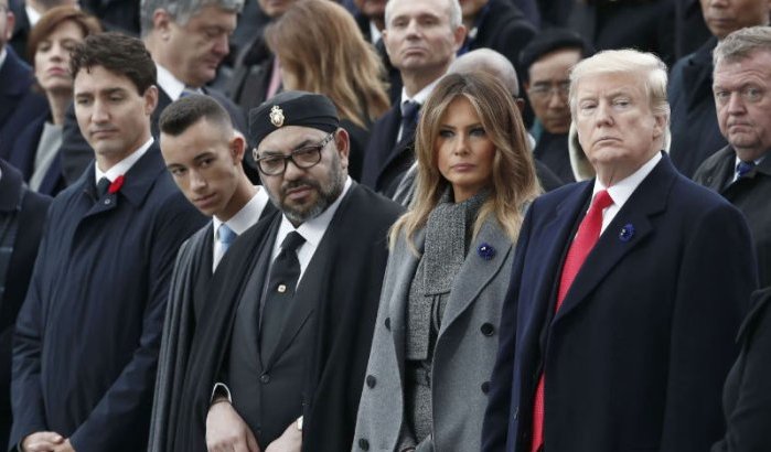 Koning Mohammed VI prijst "solide vriendschap" met Trump