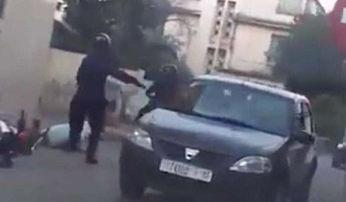 Spectaculaire achtervolging Marokkaanse politie (video)