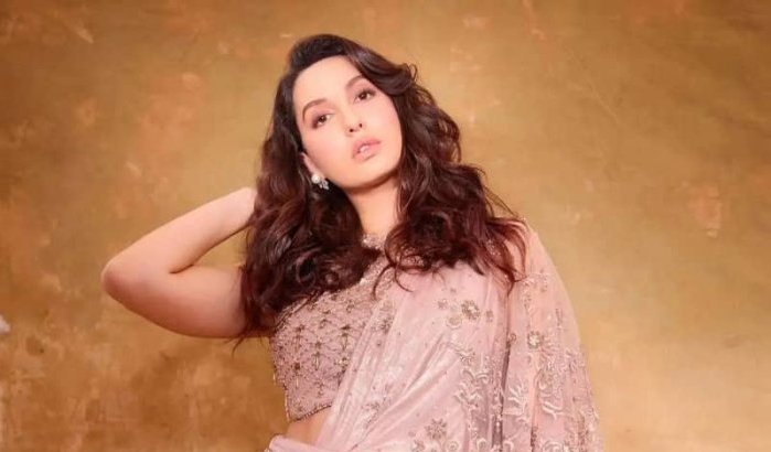 Nora Fatehi treedt op tijdens Expo 2020 in Dubai