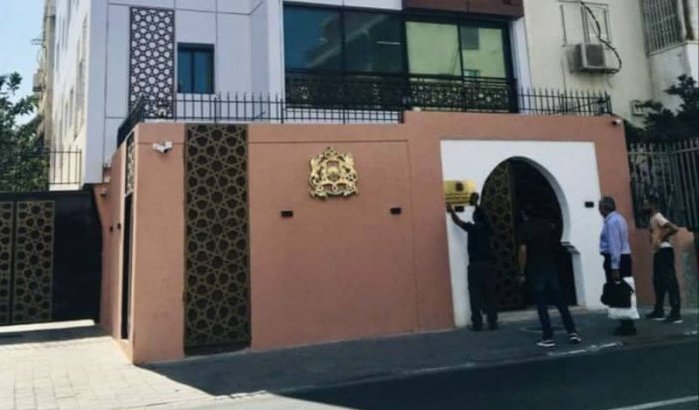 Marokko plant opening ambassade in Israël