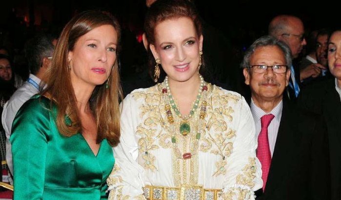 Celibrity's en monarchieën op benefietgala Stichting Lalla Salma