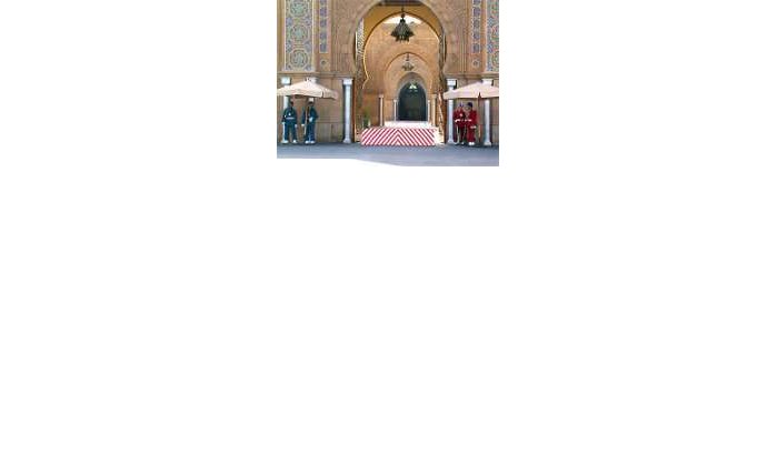 Diefstal in het koninklijk paleis in Rabat 