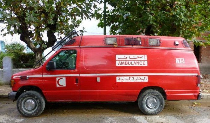 Verpleegster in Marokko gebruikt ambulance om alcohol te vervoeren