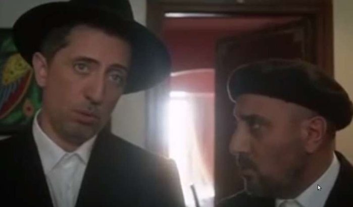 Hassan El Fad en Gad Elmaleh samen voor de camera
