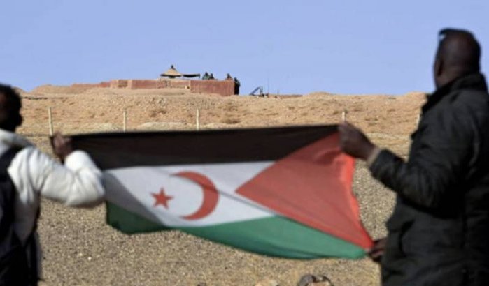 Algerije bakent grenzen af met "Sahrawi Republiek"