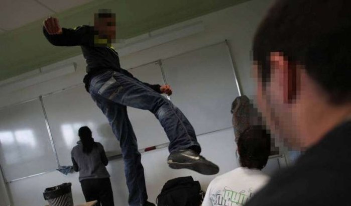 Lerares zwaar mishandeld door leerling in Tanger