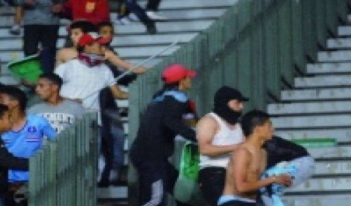Wedstrijd Wydad-KAC: 85 arrestaties, 13 politieagenten gewond 