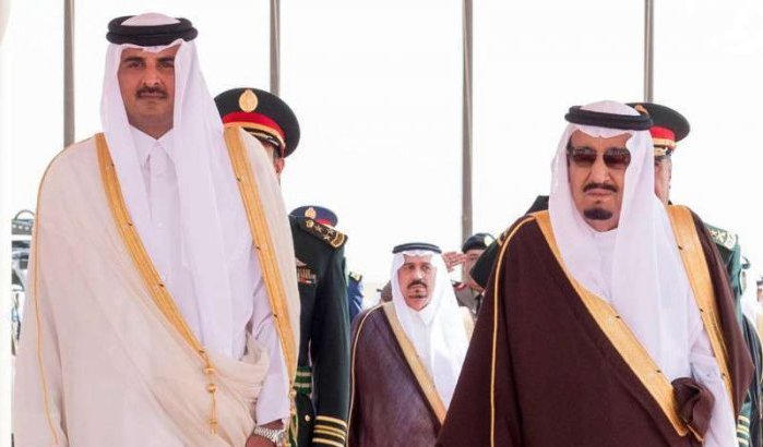 Emir Qatar en Koning Saoedi-Arabië ontmoeten elkaar in Tanger