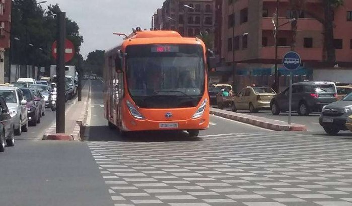 Elektrische bussen rijden eindelijk in Marrakech (foto's)