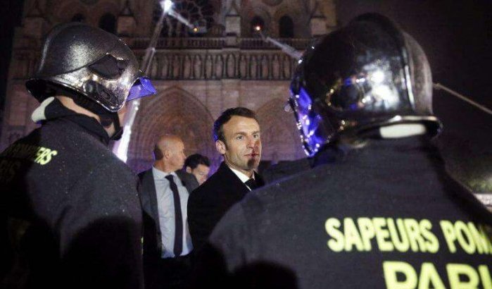 Marokkaanse Kamerlid: Franse president achter brand Notre-Dame
