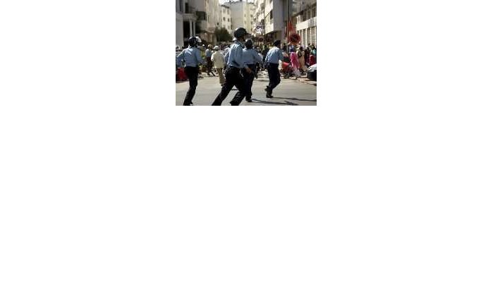 Protestmars 22 mei uiteengedreven