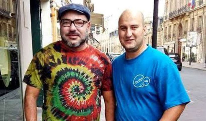 Nieuwe foto's Mohammed VI in Parijs