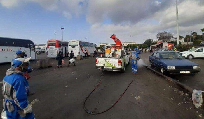 Coronavirus: Casablanca volledig ontsmet (video)
