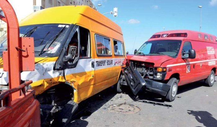 Drie doden bij ongeval met ambulance in Marokko