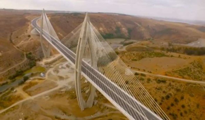 Nieuwe tuibrug Rabat geopend (video)