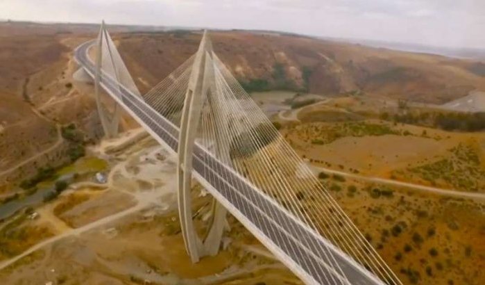 Nieuwe tuibrug Rabat geopend (video)