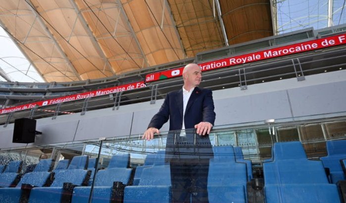 FIFA-voorzitter inspecteert Tanger 
