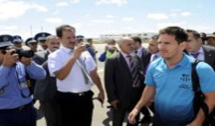 Lionel Messi in Marokko voor miljardair Anas Sefrioui 