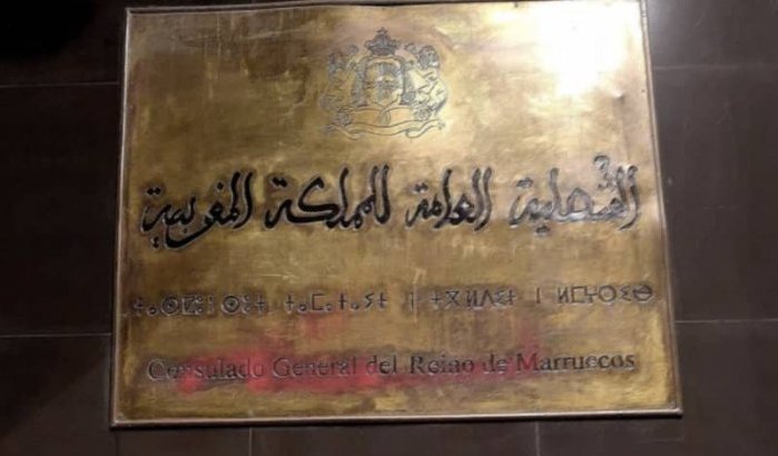 Extreemrechts vernielt Marokkaans consulaat in Las Palmas
