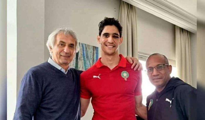 Vahid Halilhodzic bezoekt gewonde Yassine Bounou 
