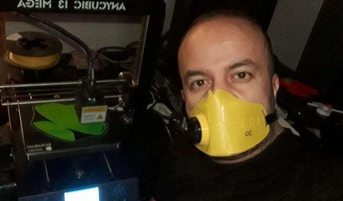 Marokkaan vindt mondmasker uit dat 120 keer kan worden hergebruikt