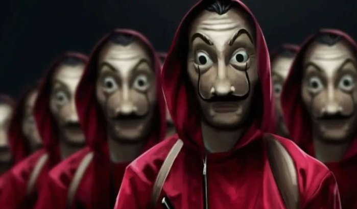 Dieven in Marokko imiteren 'La Casa de papel' 