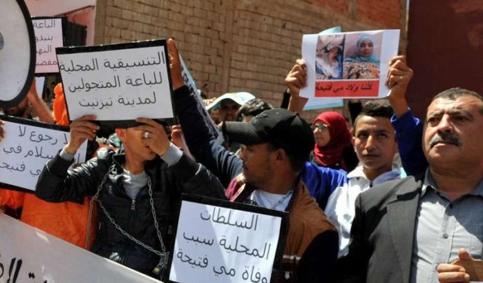 Zelfverbranding Kenitra: Kaïd cel in