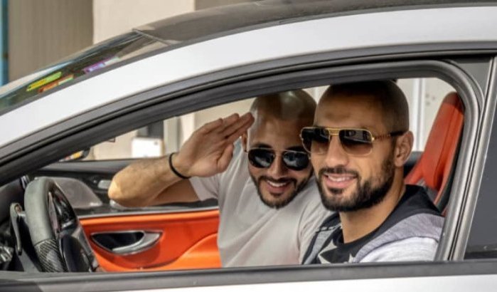 Marhaba 2022: broers Amrabat met de auto naar Marokko