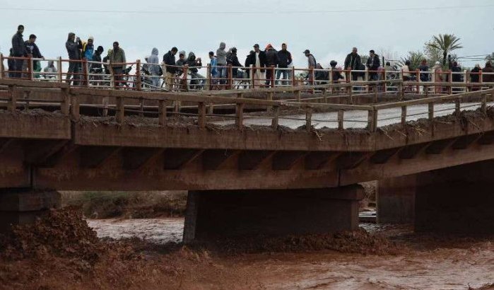 Overstromingen Marokko: slachtoffers ontvangen hulp