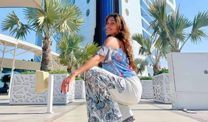 Hind Laroussi zingt in Dubai voor voor Koning Willem-Alexander