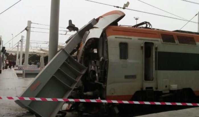 Zwaar treinongeval in Casablanca (foto's)