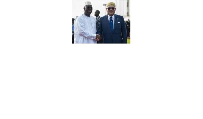 Senegalese president Macky Sall bezoekt Marokko op 23 juli