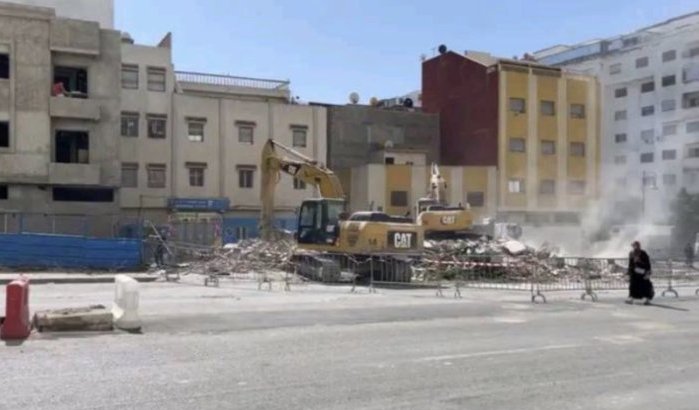 Tientallen woningen gesloopt in Tanger