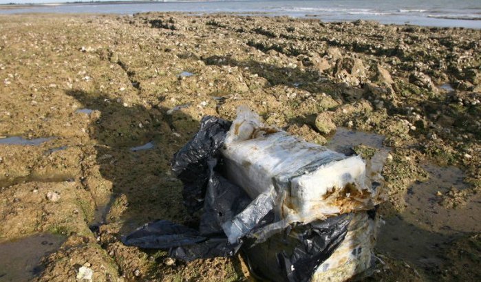 Cocaïne aangespoeld op stranden Kenitra