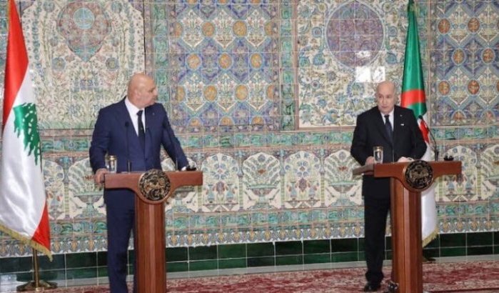 Libanese president Joseph Aoun looft Marokko in Algiers