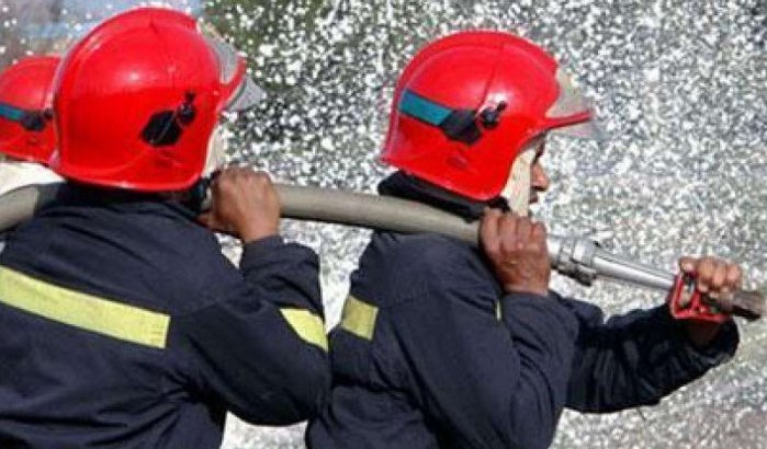 Brandweerman omgekomen bij brand in Salé