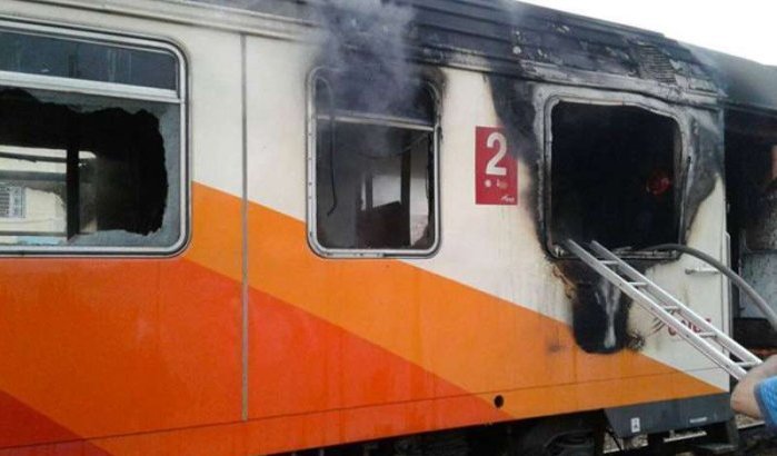 Brand in trein in Marokko, ONCF reageert
