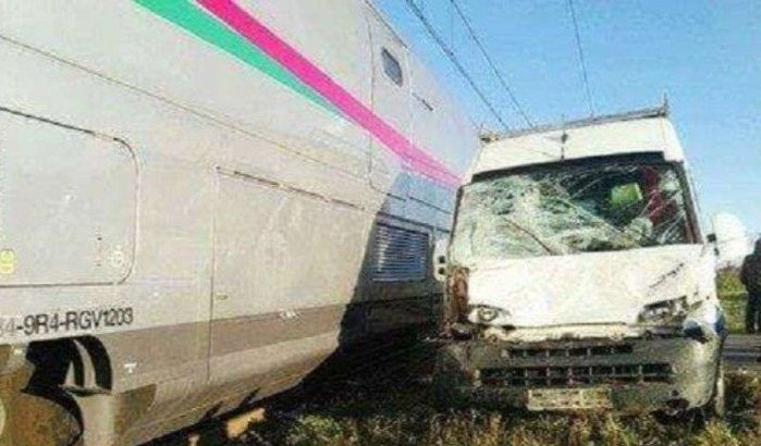 Ongeval met HSL in Assilah (foto's)